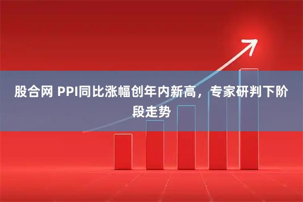 股合网 PPI同比涨幅创年内新高，专家研判下阶段走势